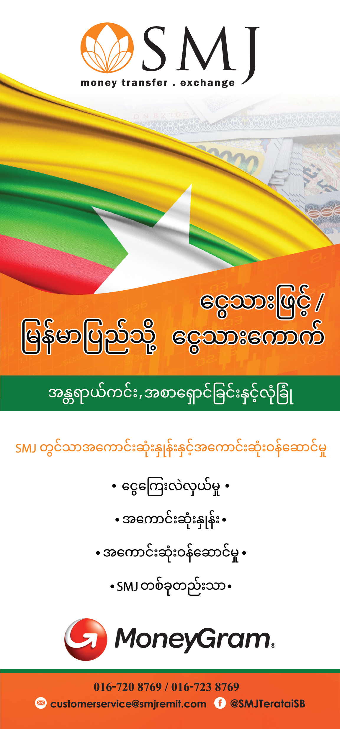 Send Money to Myanmar